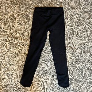 Gymshark black waffle leggings, size medium